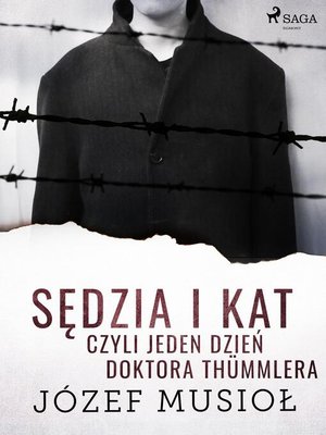 cover image of Sędzia i kat, czyli jeden dzień doktora Thümmlera